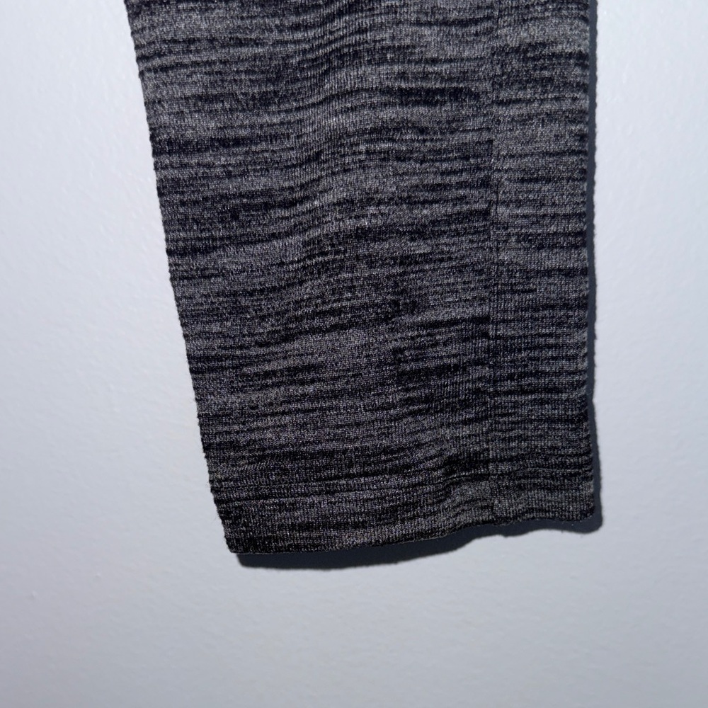 Lululemon &go Where-To Dress Long Sleeve Heathered Black Size 8 - Picture 12 of 14